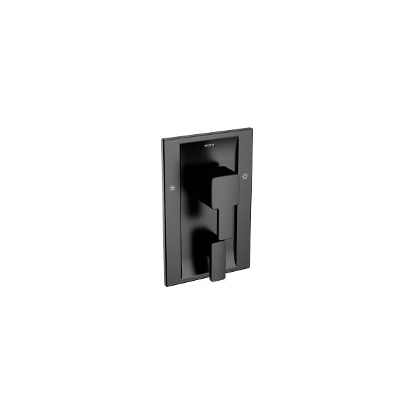 90 Degree Posi-Temp Diverter Valve Only Trim in Matte Black